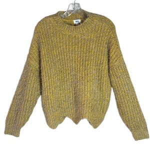 Like New BKE Women's Mustard Knit Sweater